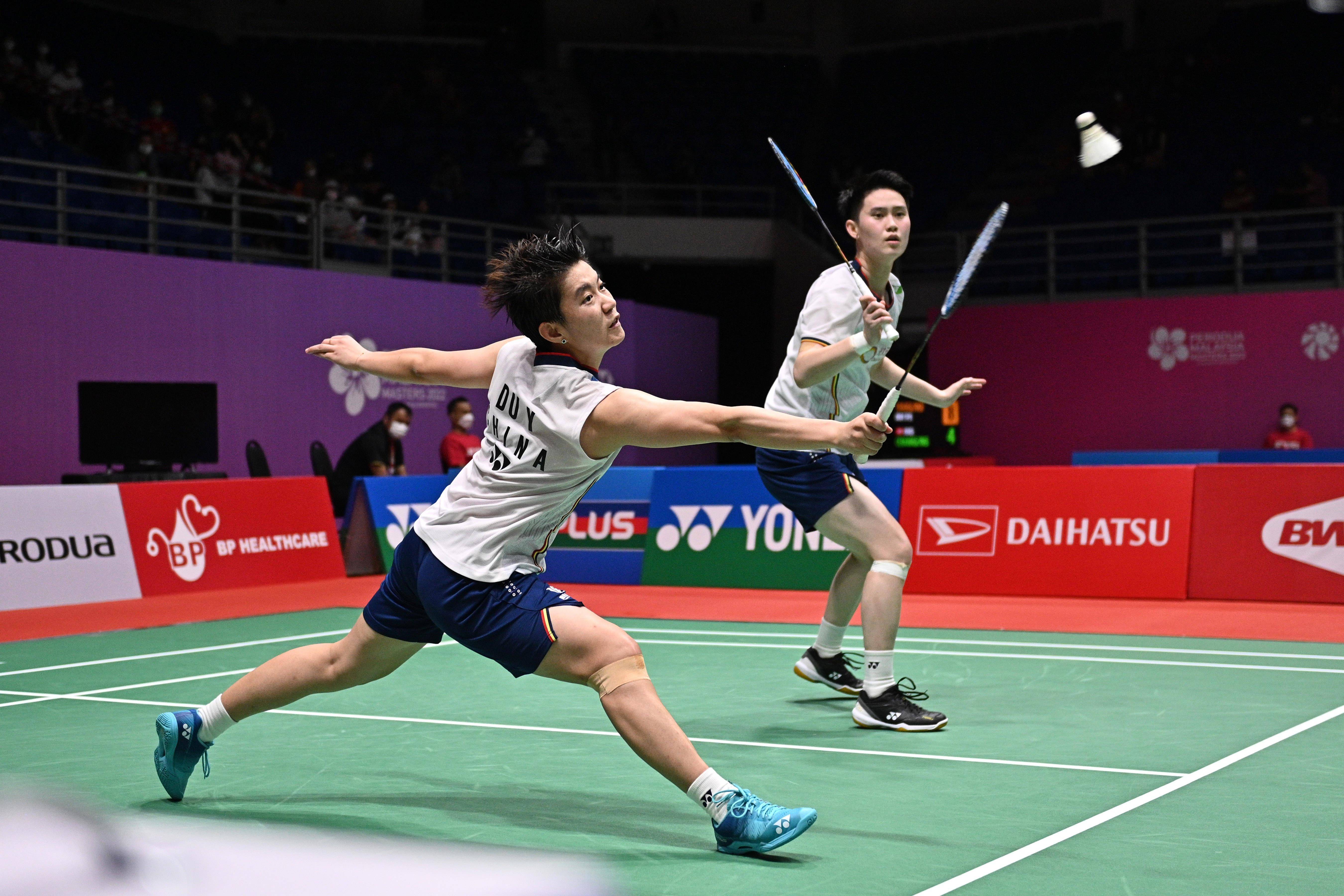 马来西亚羽毛球队强势中国羽毛球队，马琳送出助攻